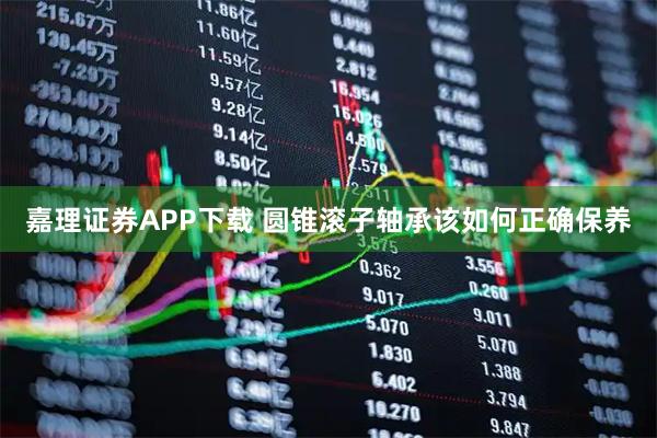 嘉理证券APP下载 圆锥滚子轴承该如何正确保养